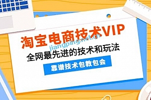 淘宝电商技术 VIP ,全网最先进的技术和玩法,靠谱技术包教包会(更新115)